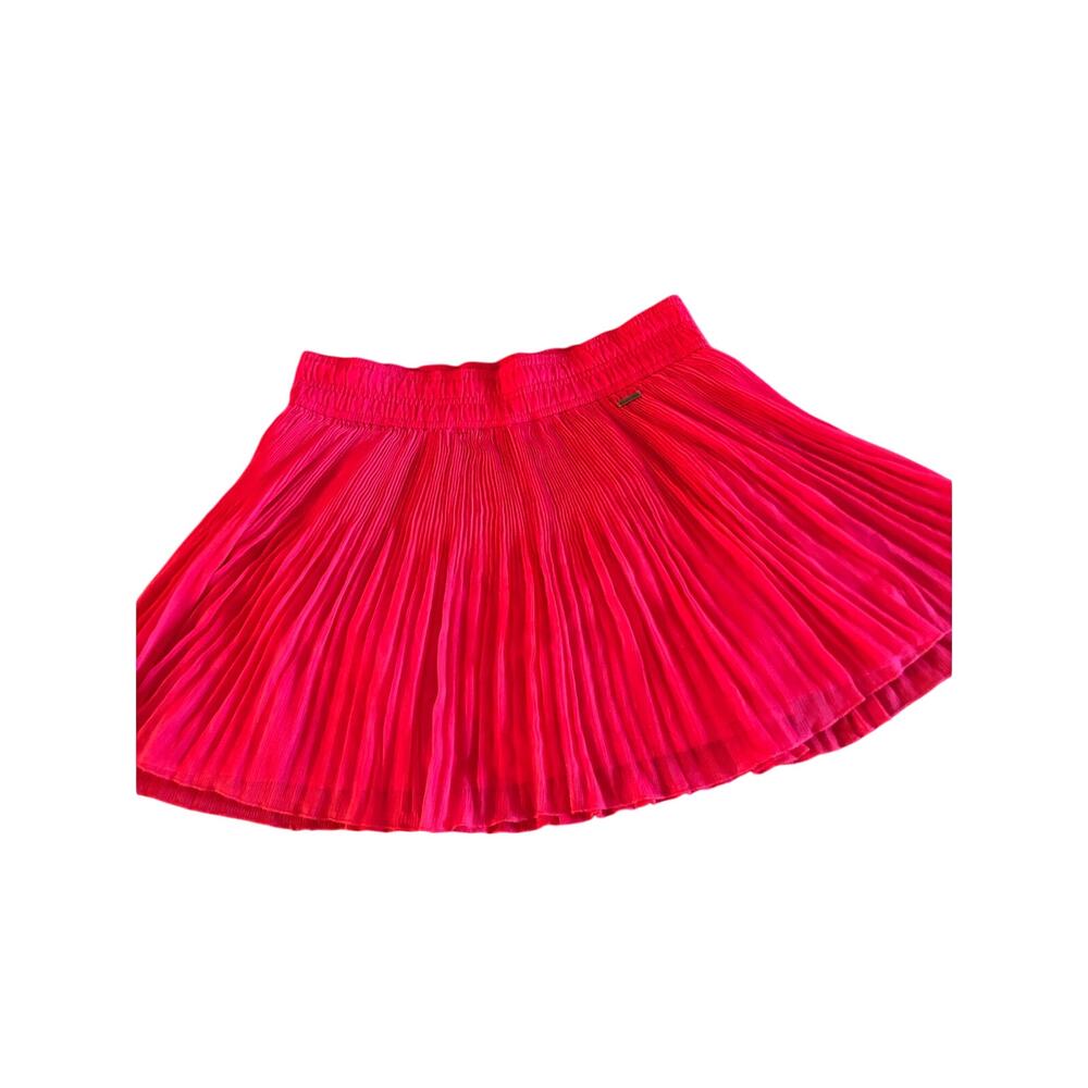 Hollister vintage pink pleated mini skirt Size Medium